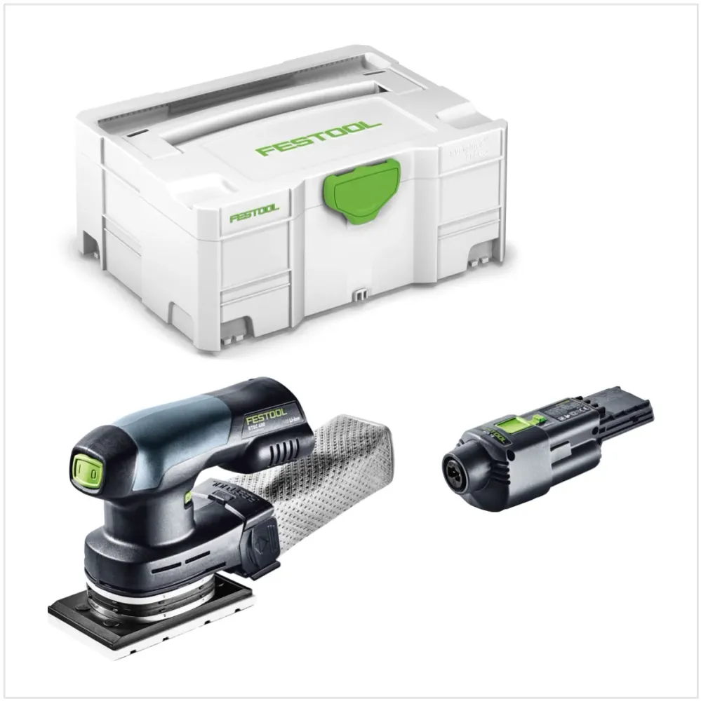 Jednoręczna wiertarko-wkrętarka akumulatorowa Festool RTSC 400 18 V, bezszczotkowa, w walizce z zasilaczem sieciowym ACA 2...