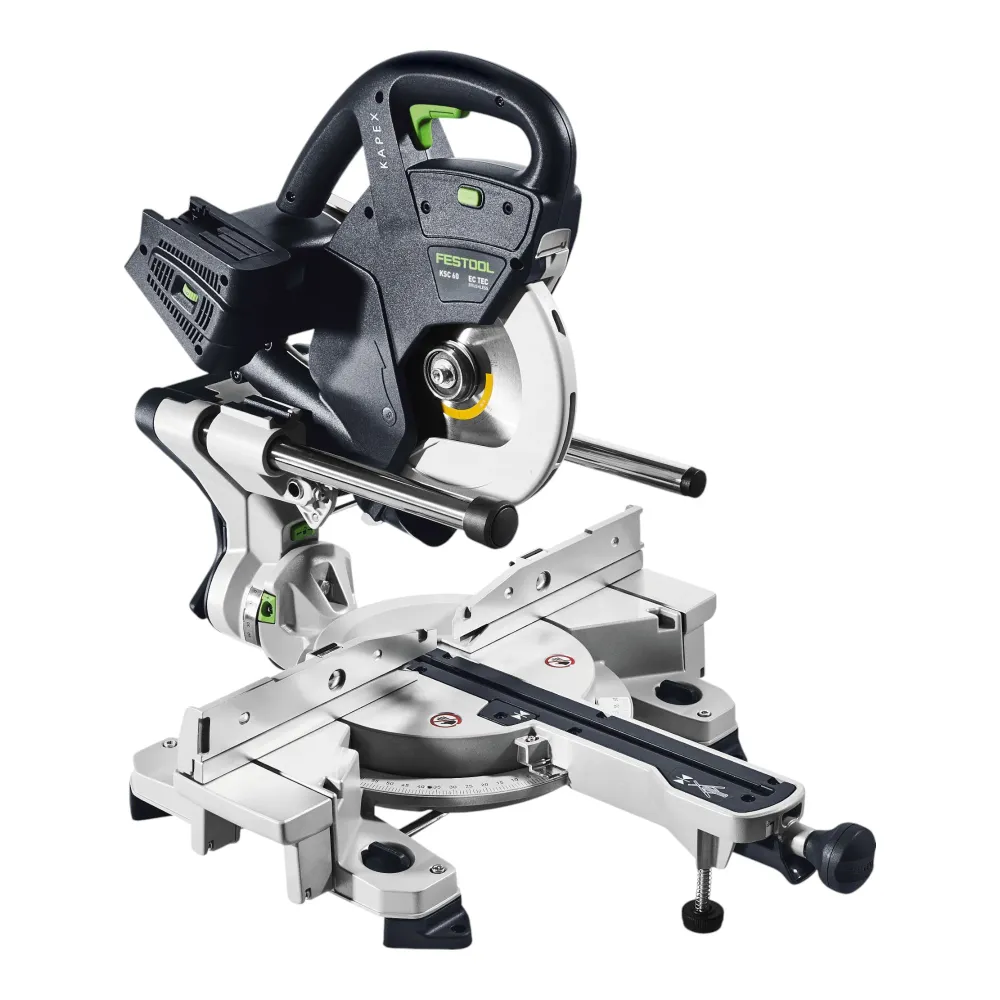 Festool KAPEX KSC 60 EB-Basic akumulatorowa pił poprzeczna 18 V / 36 V 216 mm bezszczotkowa + 2x akumulator 4,0 Ah - bez ł...