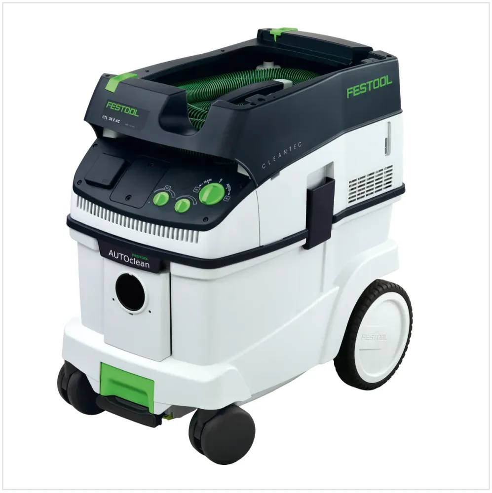 Odkurzacz mobilny Festool CTL 36 E AC CLEANTEC 36l klasa pyłów L ( 584025 ) + akcesoria