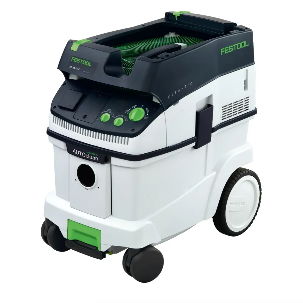 Odkurzacz mobilny Festool CTL 36 E AC CLEANTEC 36l klasa pyłów L ( 574958 ) + dodatkowy filtr główny