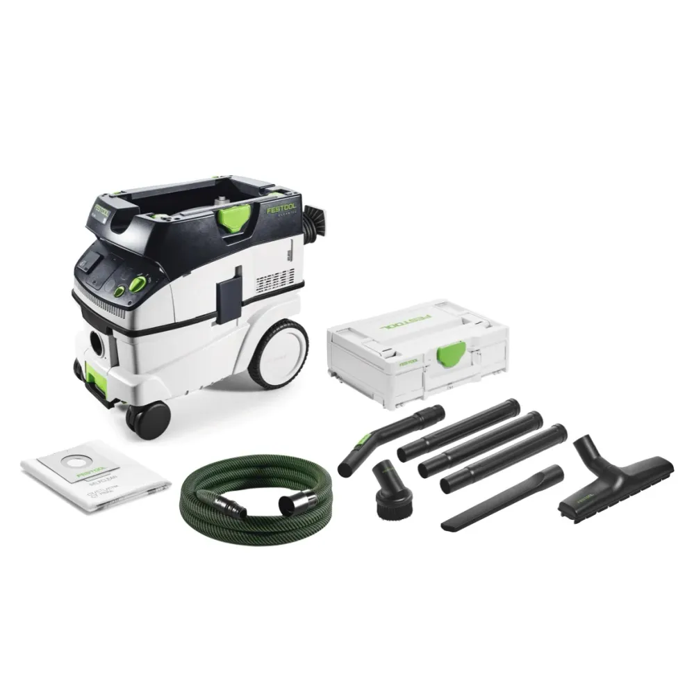 Odkurzacz mobilny Festool CTL 26 E Cleantec 26 l klasa pyłów L + zestaw czyszczący RS-ST D 27/36-Plus w Systainerze