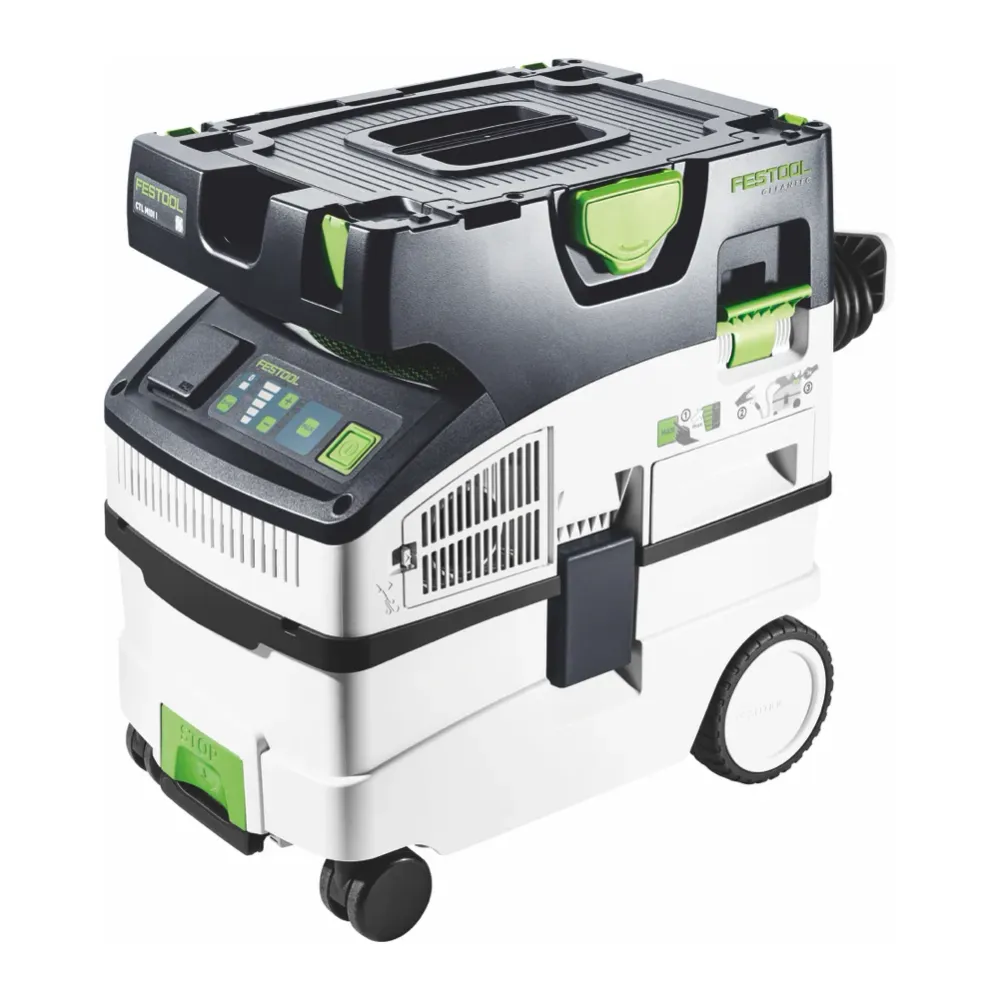 Odkurzacz mobilny Festool CTL MIDI I Cleantec 15l klasa pyłów L ( 574832 ) + akcesoria