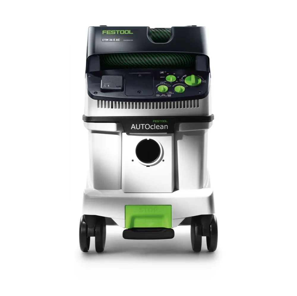Odkurzacz mobilny Festool CTM 36 E AC CLEANTEC 36l klasa pyłów M ( 574983 ) + dodatkowy filtr i worki na odpady