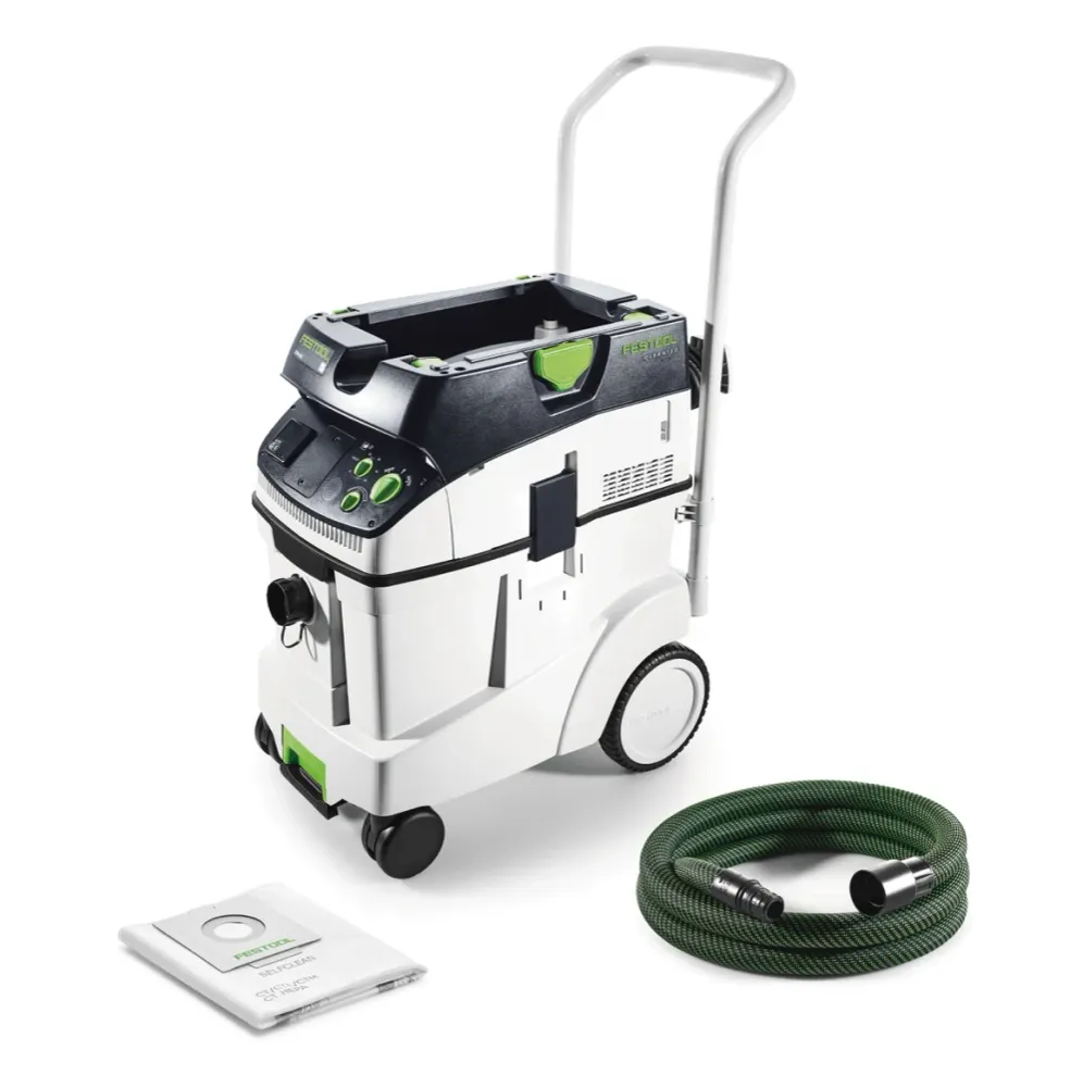 Odkurzacz mobilny Festool CTM 48 E CLEANTEC 48l klasa pyłu M ( 574992 ) + akcesoria