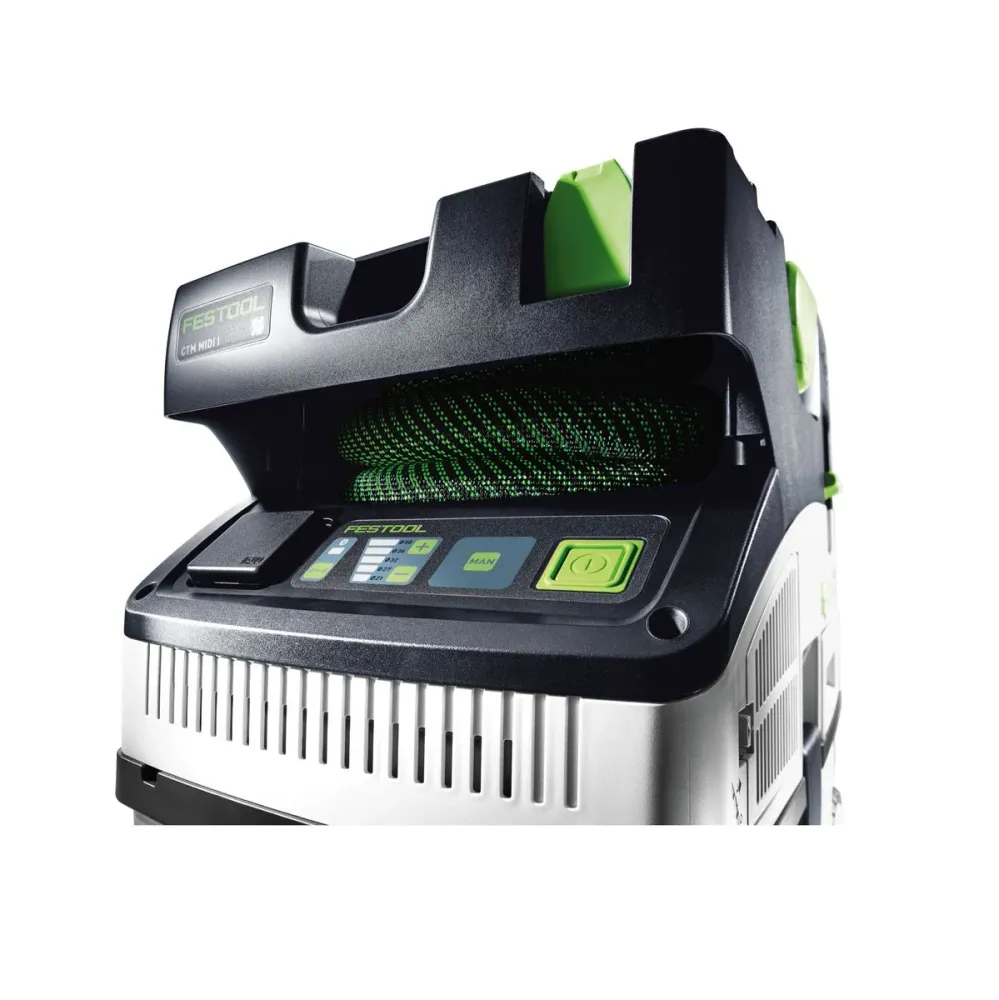 Odkurzacz mobilny Festool CTM MIDI I CLEANTEC ( 574822 ) zestaw z 1x filtrem mokrym i 5x workiem filtracyjnym