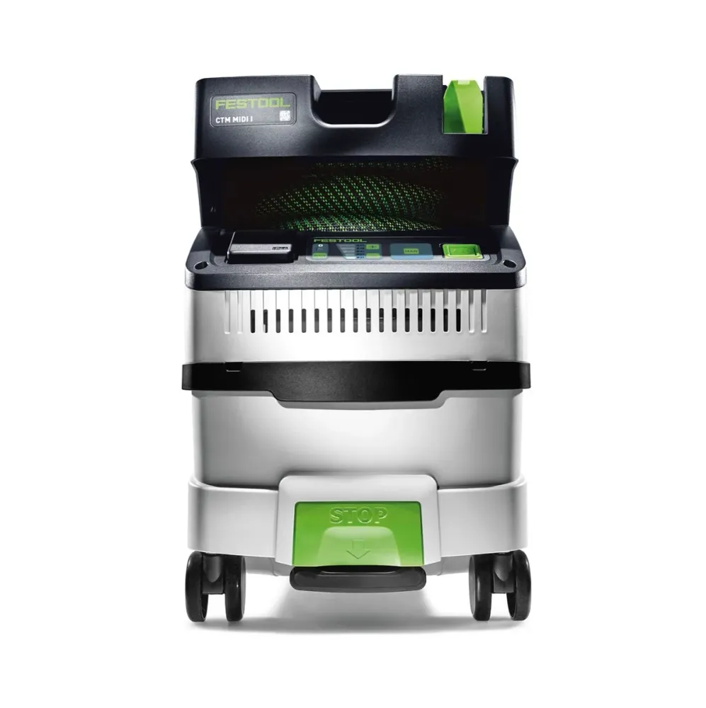 Odkurzacz mobilny Festool CTM MIDI I CLEANTEC ( 574822 ) Zestaw z 1x filtrem głównym, 1x filtrem mokrym i 5x workami filtr...