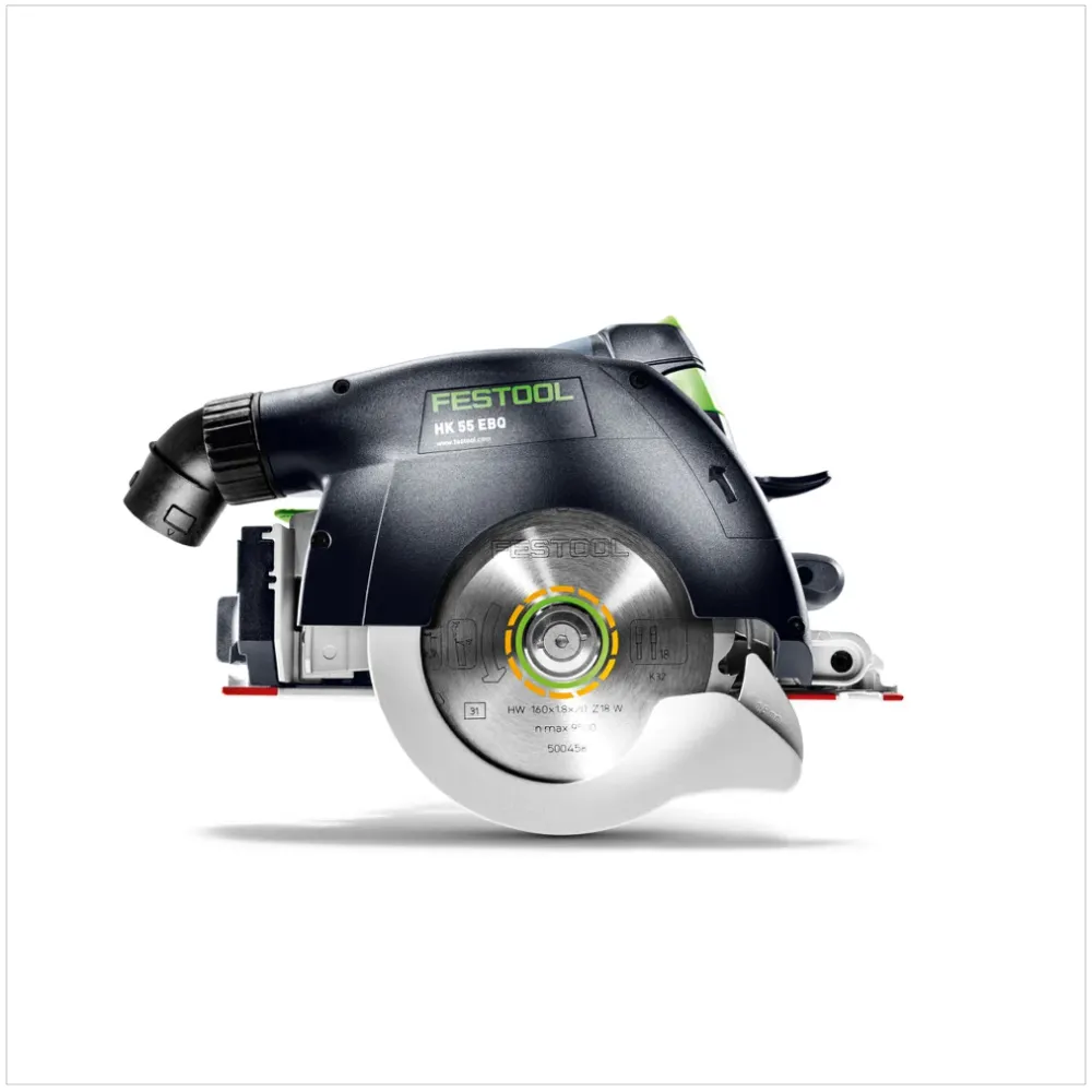 Przenośna pilarka tarczowa Festool HK 55 EBQ Plus FS 1200W 160 mm w walizce ( 574673 ) + akcesoria