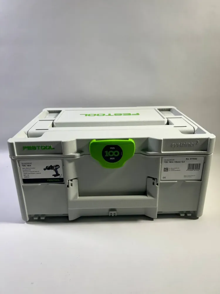 Festool TDC 18/4 I-Basic akumulatorowa wiertarko-wkrętarka 18 V 75 Nm ( 575601 ) bezszczotkowa + Systainer - bez akumulato...