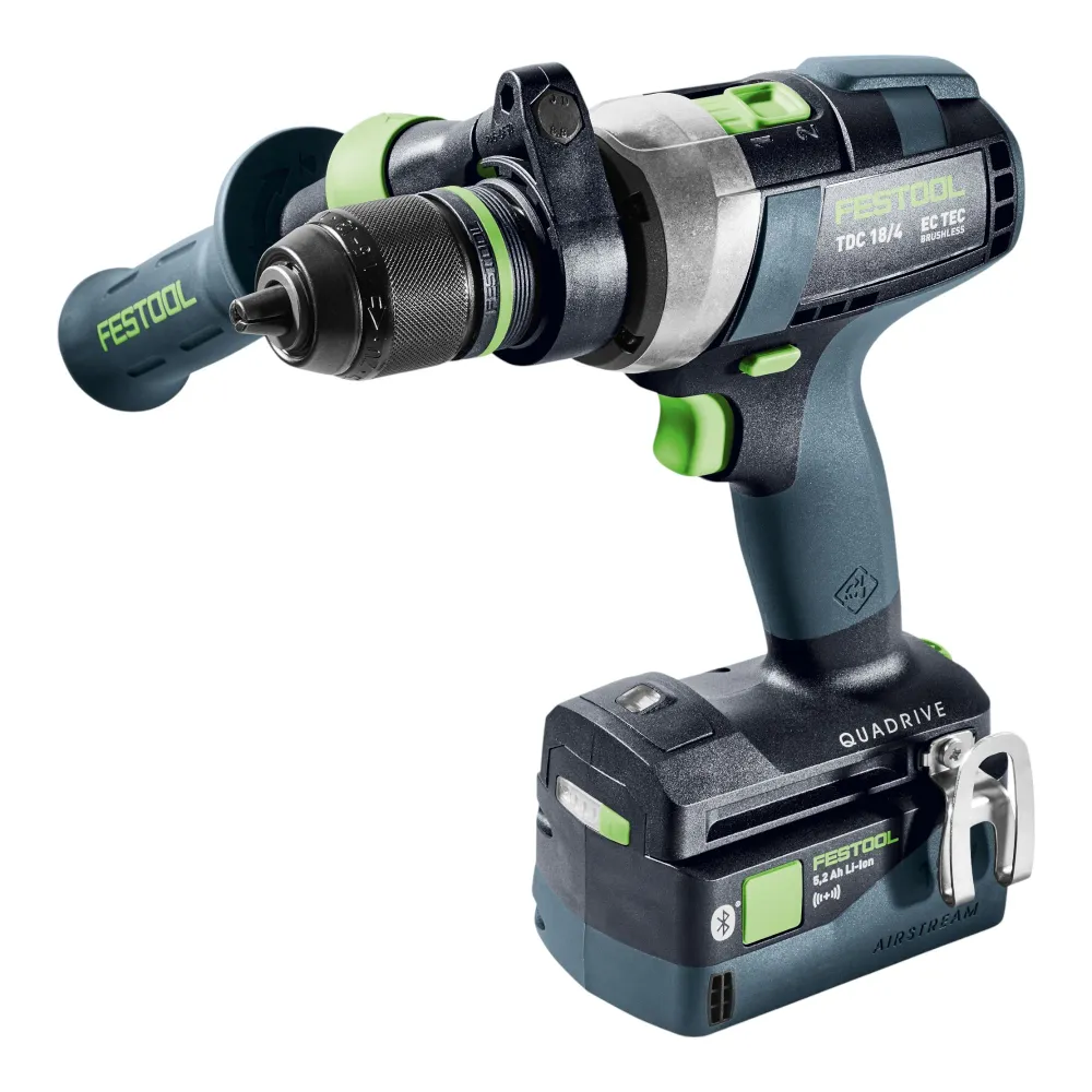 Festool TDC I-Basic-5,0 akumulatorowa wiertarko-wkrętarka 18 V 75 Nm ( 577052 ) bezszczotkowa + 1x akumulator 5,0 Ah + ład...