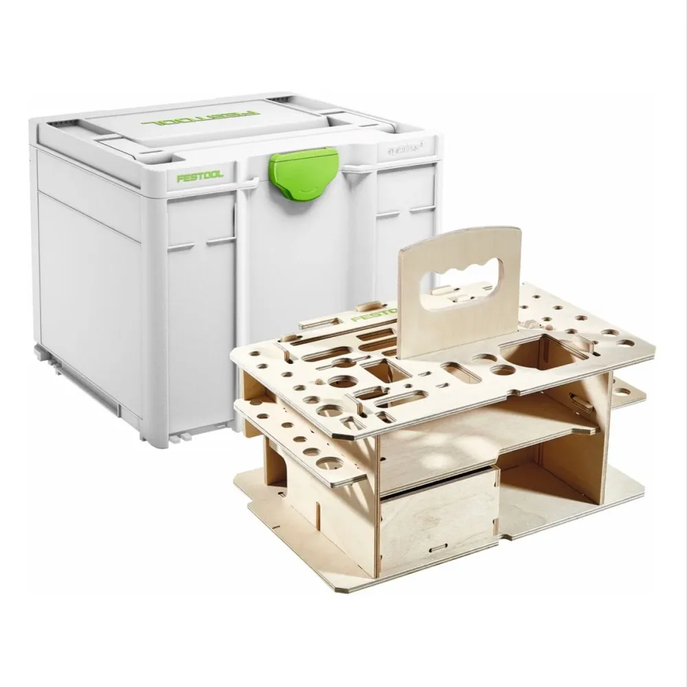Walizka narzędziowa Festool Systainer SYS3 HWZ M 337 Box z drewnianą wkładką ( 205518 ) Następca 497658