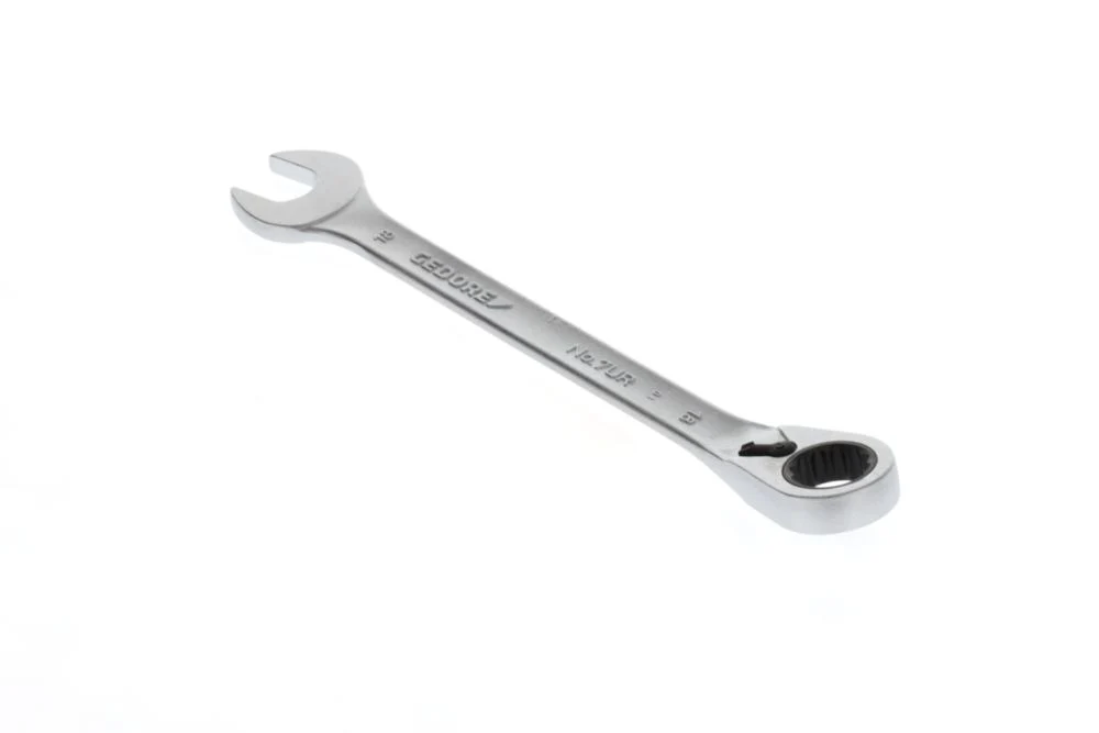 GEDORE Klucz płasko-oczkowy 7 UR Szerokość między płaskownikami 18 mm Długość 237 mm ( 4000821930 )