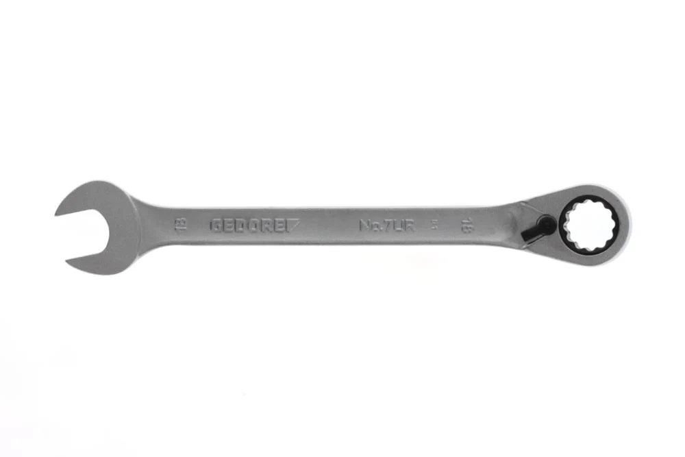 GEDORE Klucz płasko-oczkowy 7 UR Szerokość między płaskownikami 18 mm Długość 237 mm ( 4000821930 )