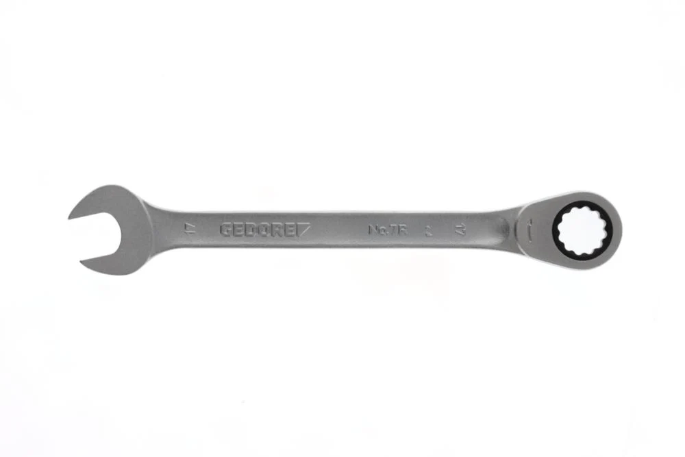 GEDORE Klucz płasko-oczkowy 7 R Szerokość między płaskownikami 17 mm Długość 225 mm ( 4000821600 )