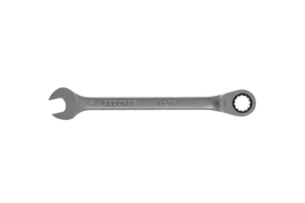 GEDORE Klucz płasko-oczkowy 7 R Szerokość między płaskownikami 11 mm Długość 164 mm ( 4000821663 )