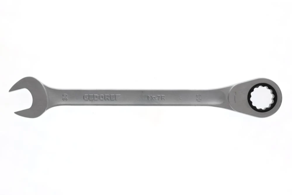 GEDORE Klucz płasko-oczkowy 7 R Szerokość między płaskownikami 30 mm Długość 399 mm ( 4000821607 )