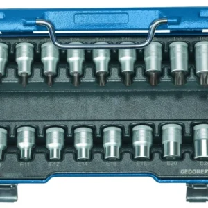 Zestaw kluczy nasadowych GEDORE ITX 19 TX-017 17-częściowy ( 4000821553 )