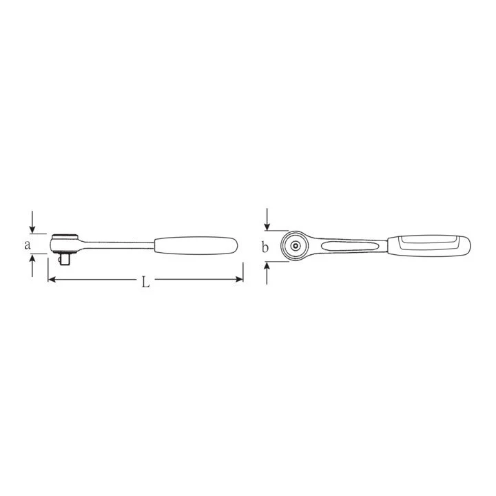 Grzechotka dźwigniowa STAHLWILLE 415 1/4 ″ 22 zę ( 4000826275 )