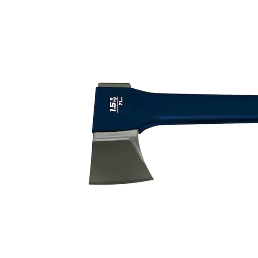 Siekiera HOUSEHOLD HH-427E, 710 mm, 1,5 kg, niebieska, głowica ze stali nierdzewnej, z antypoślizgowym gumowanym trzonkiem...