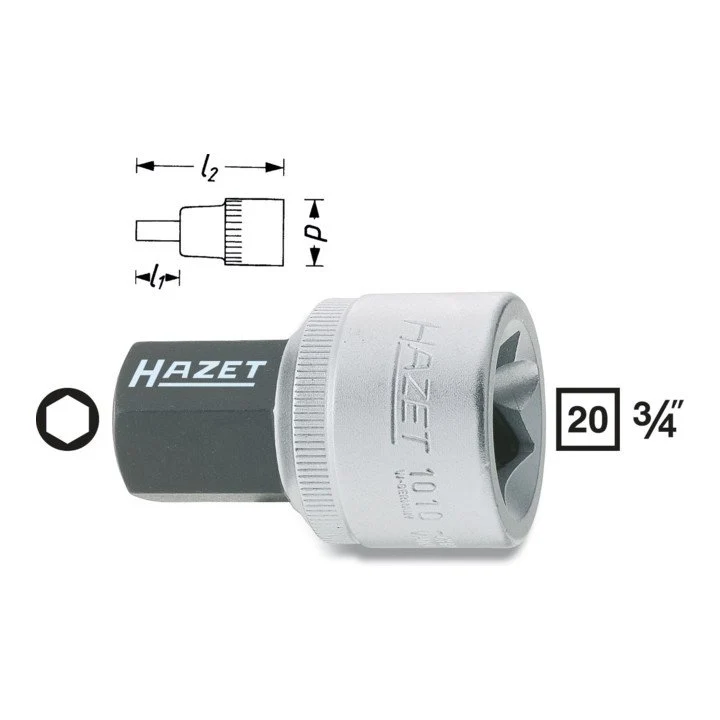 Gniazdo sześciokątne HAZET 1010 3/4 ″ ( 8000466337 )