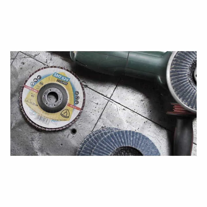 KLINGSPOR tarcza listkowa SMT 624 Supra Ø 115 mm ziarnistość 60 12° stożkowa ( 4000842310 )