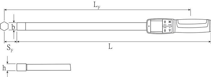 Klucz kątowy/momentowy Stahlwille 714/20 ( 8000332366 ) 20 - 200 Nm