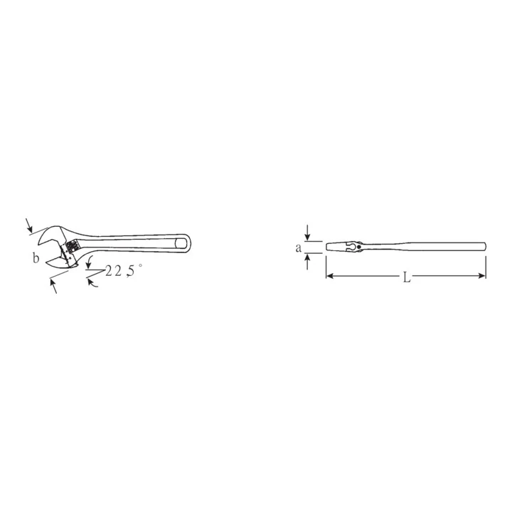 Klucz płasko-oczkowy STAHLWILLE 4025 max. 30 mm ( 4000826635 )