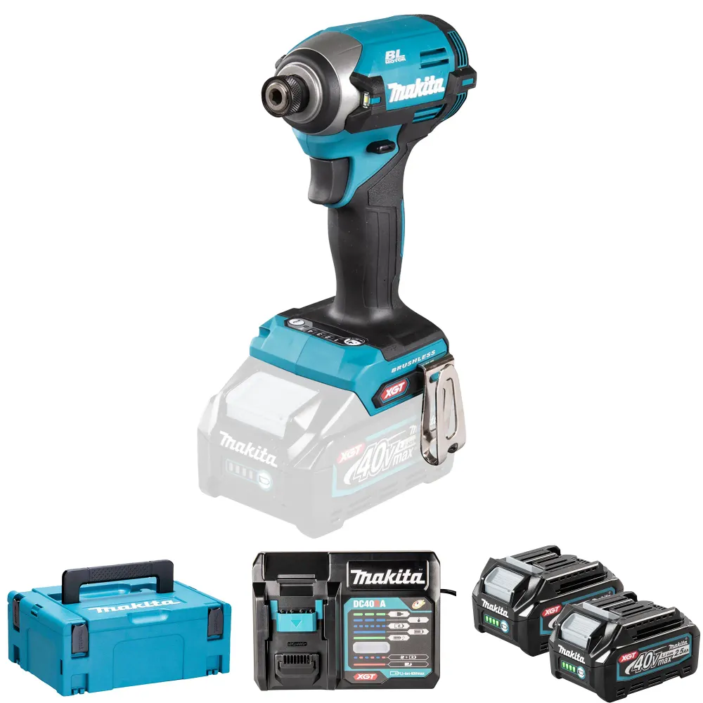 Klucz udarowy Makita TD003GD201 40V 2,5Ah
