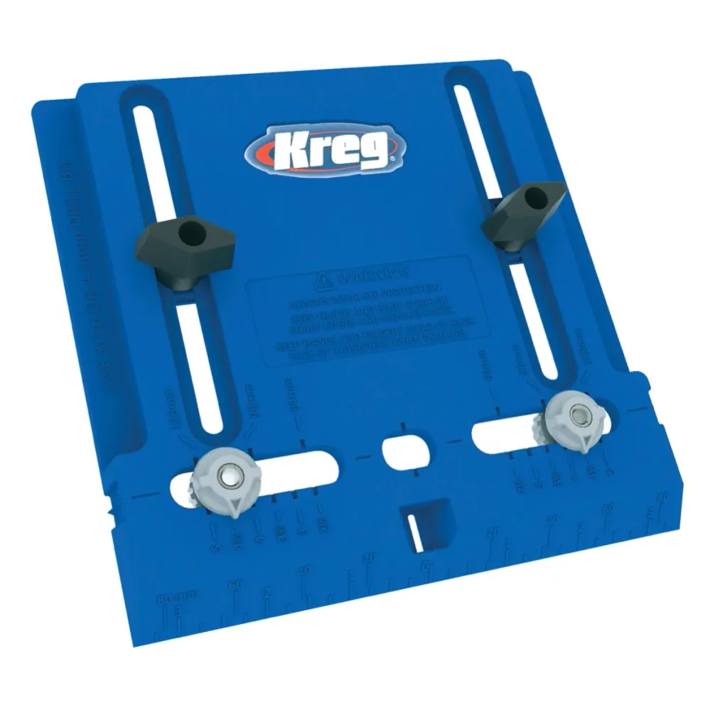 Szablon do wiercenia otworów pod uchwyty meblowe KREG Cabinet Hardware Jig (KHI-PULL) do konstrukcji mebli i drzwi szafek