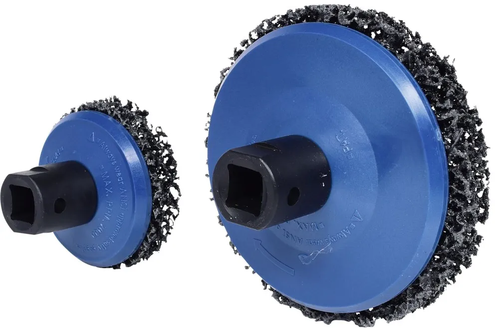 KS TOOLS Zestaw szlifierek do piast kół, Ø 65 / 105 mm, 2-częściowy ( 100.4035 )