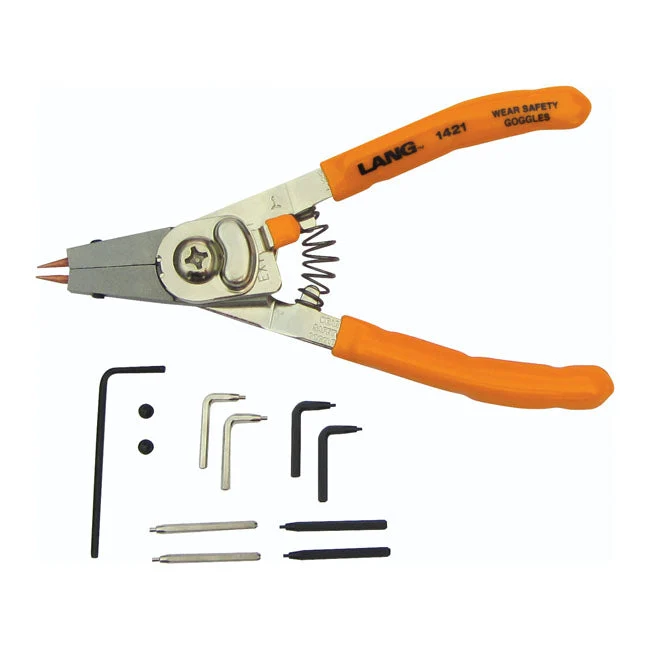 Lang Tools Szczypce do małych pierścieni ustalających Quick Switch 1421