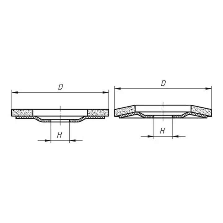 Tarcza polerska LUKAS P6PT Ø 125 mm otwór Ø 22,23 mm ( 4000840859 )