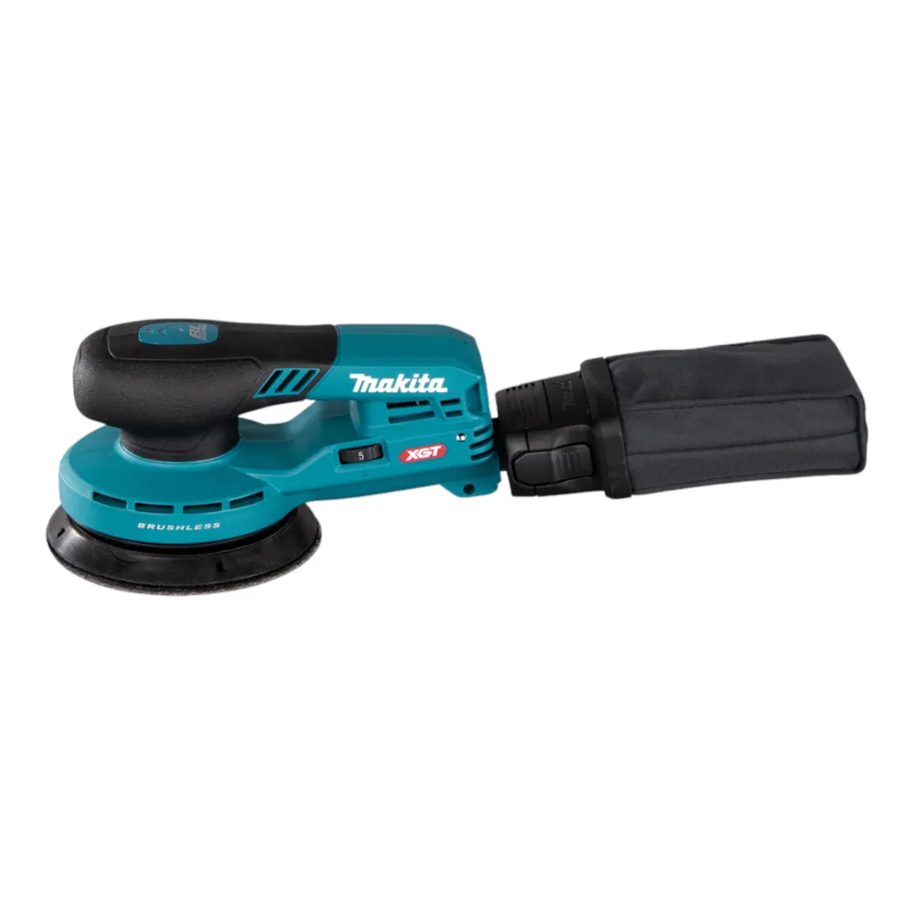 Makita BO 001 CGM101 Akumulatorowa szlifierka oscylacyjna 40 V maks. 125 mm skok 5,0 mm Bezszczotkowa + 1x akumulator 4,0...