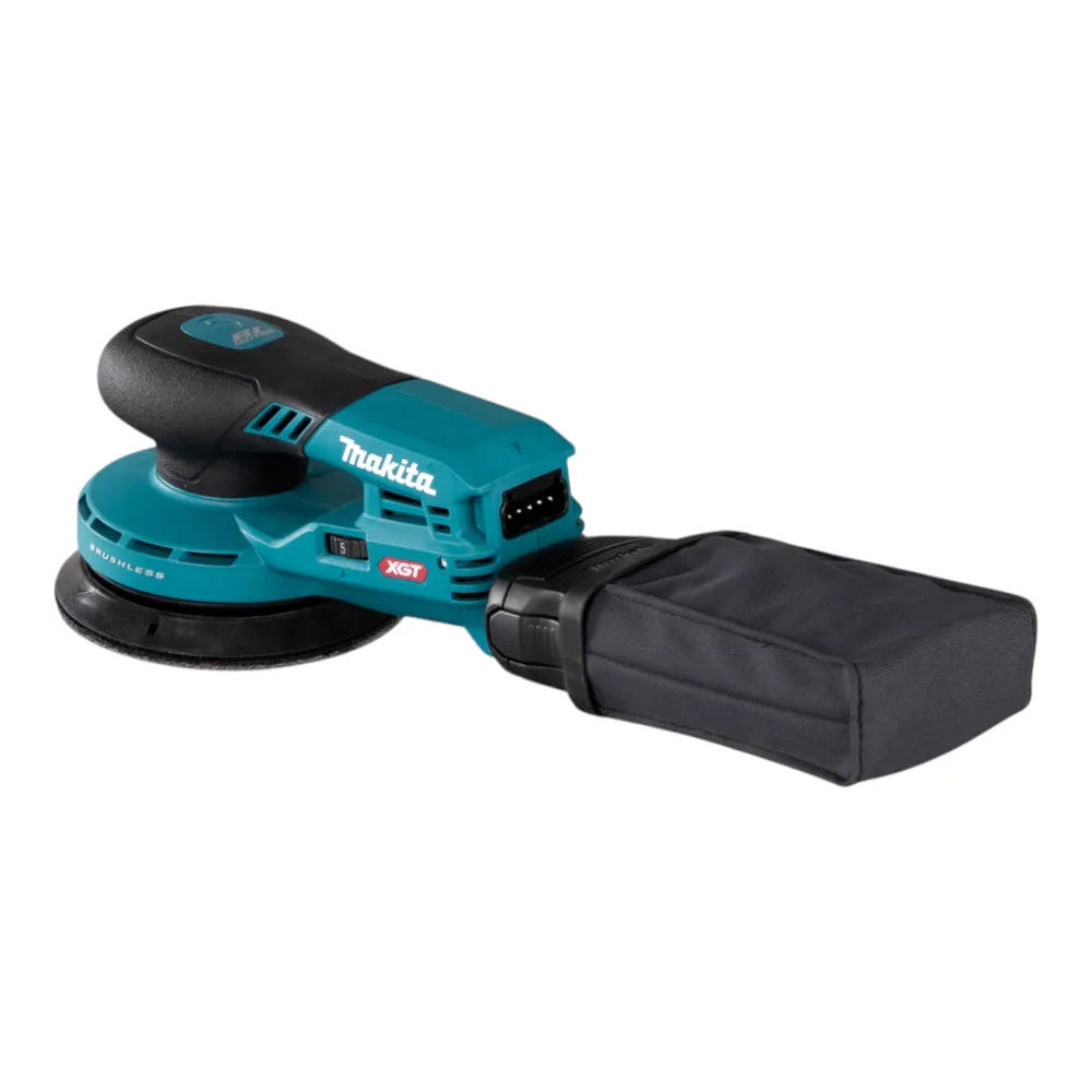 Makita BO 001 CGM101 Akumulatorowa szlifierka oscylacyjna 40 V maks. 125 mm skok 5,0 mm Bezszczotkowa + 1x akumulator 4,0...