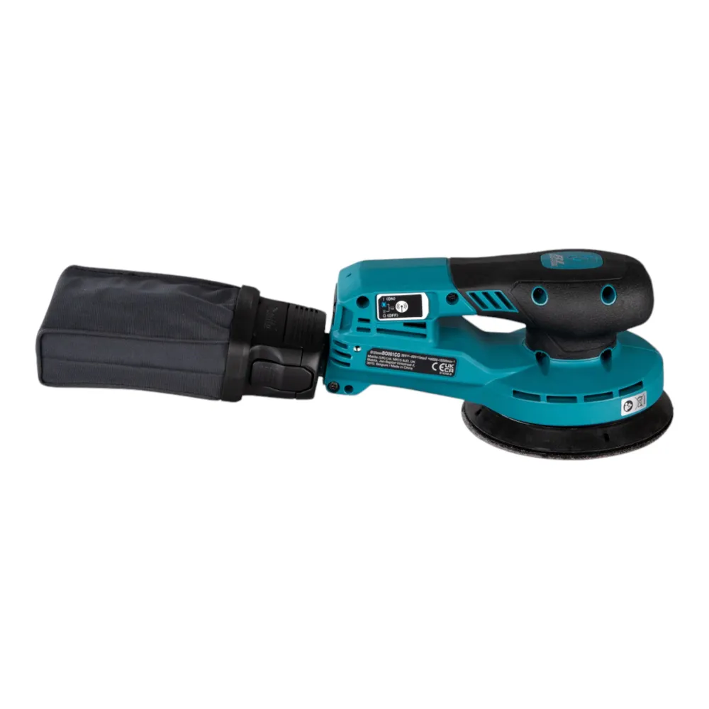 Makita BO 001 CGZ01 Akumulatorowa szlifierka oscylacyjna 40 V maks. 125 mm 5,0 mm suw bezszczotkowy + Makpac - bez akumula...
