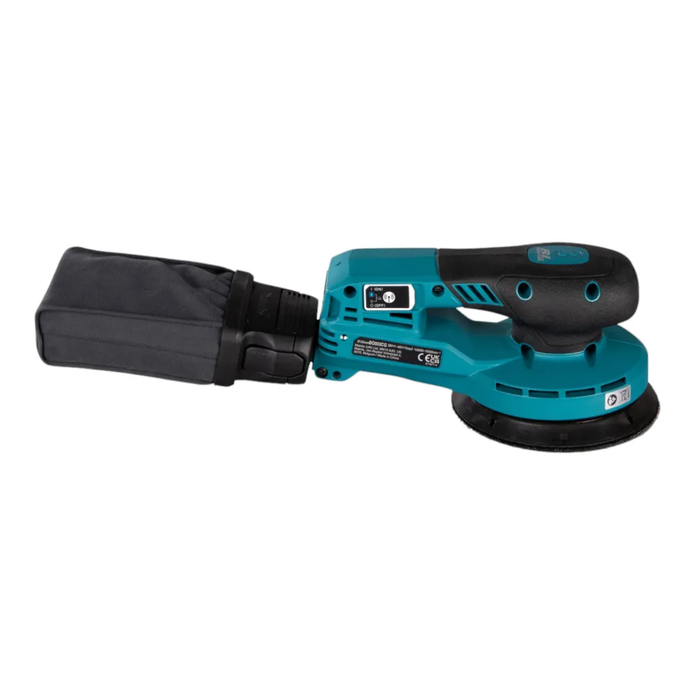 Makita BO 003 CGT1 Akumulatorowa szlifierka oscylacyjna 40 V maks. 125 mm skok 3,0 mm Bezszczotkowa + 1x akumulator 5,0 Ah...