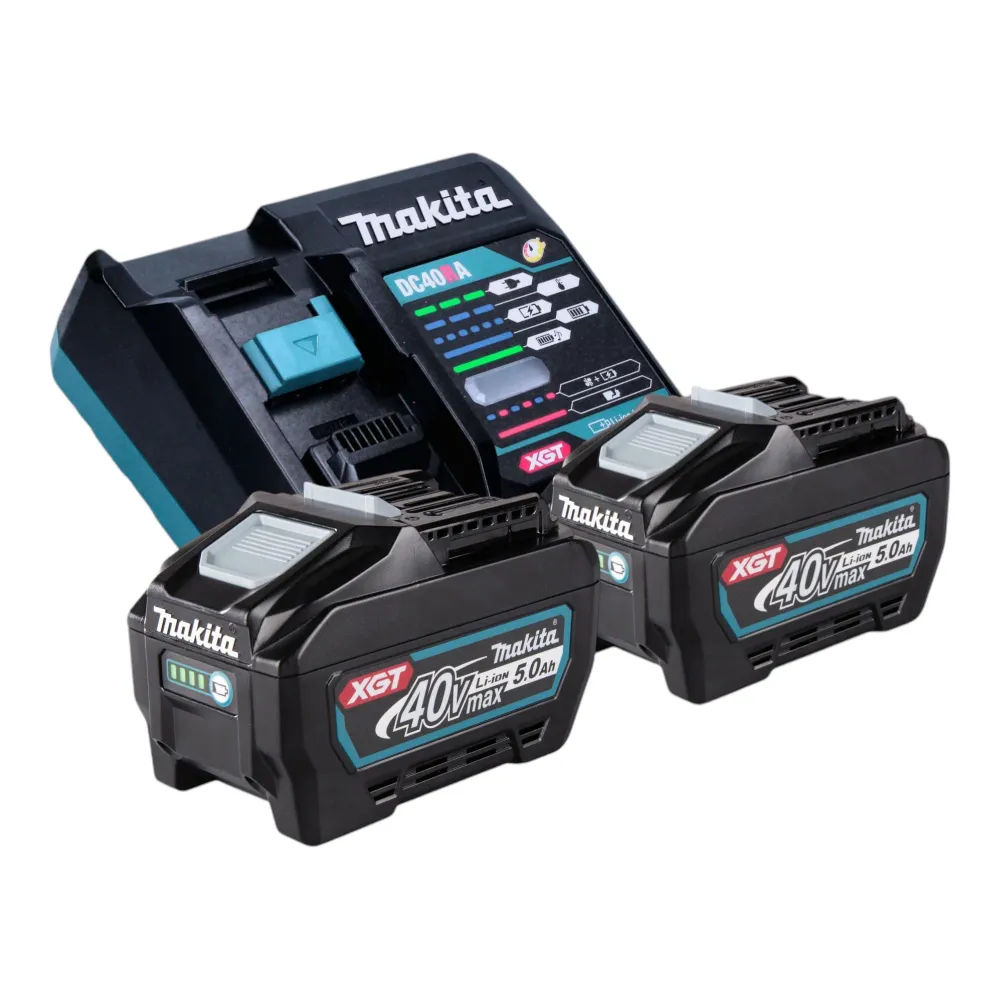 Makita BO 003 CGT201 Akumulatorowa szlifierka oscylacyjna 40 V maks. 125 mm skok 3,0 mm Bezszczotkowa + 2x akumulator 5,0...