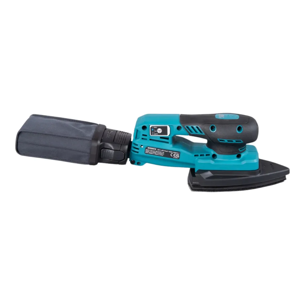 Makita BO 006 CGM1 Akumulatorowa szlifierka delta 40 V maks. 100 x 150 mm skok 3,0 mm Bezszczotkowa + 1x akumulator 4,0 Ah...