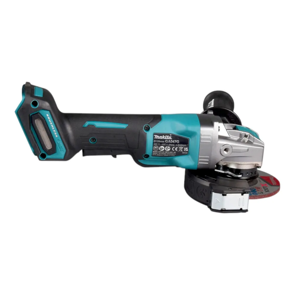 Makita GA 047 GZ Akumulatorowa szlifierka kątowa 40 V maks. 125 mm X-LOCK Brushless Solo - bez akumulatora, bez ładowarki