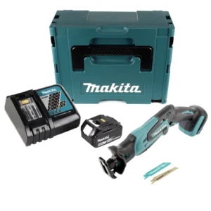 Akumulatorowa pił szablasta Makita DJR 183 RM1J 18V + 1x akumulator 4,0Ah + ładowarka + Makpac