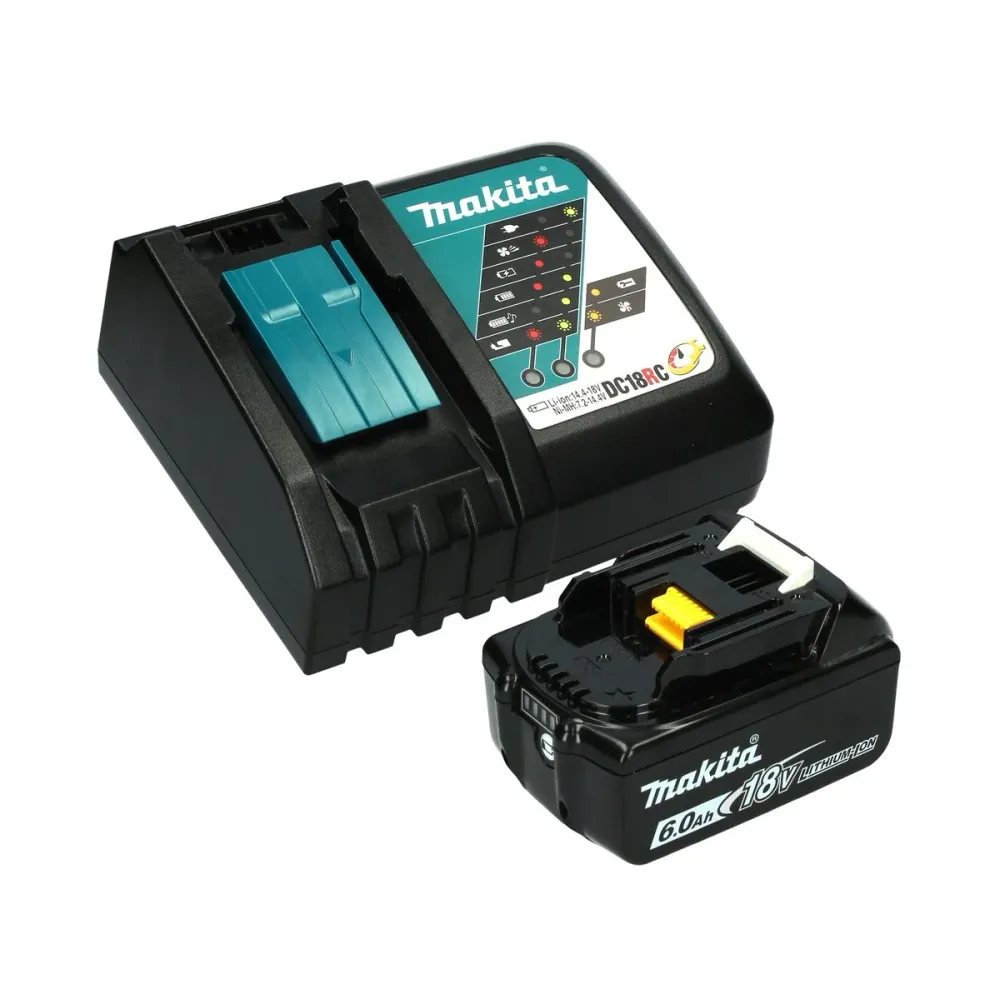 Akumulatorowa pilarka szablasta Makita DJR 183 RG1J 18 V + 1x akumulator 6,0 Ah + ładowarka + Makpac