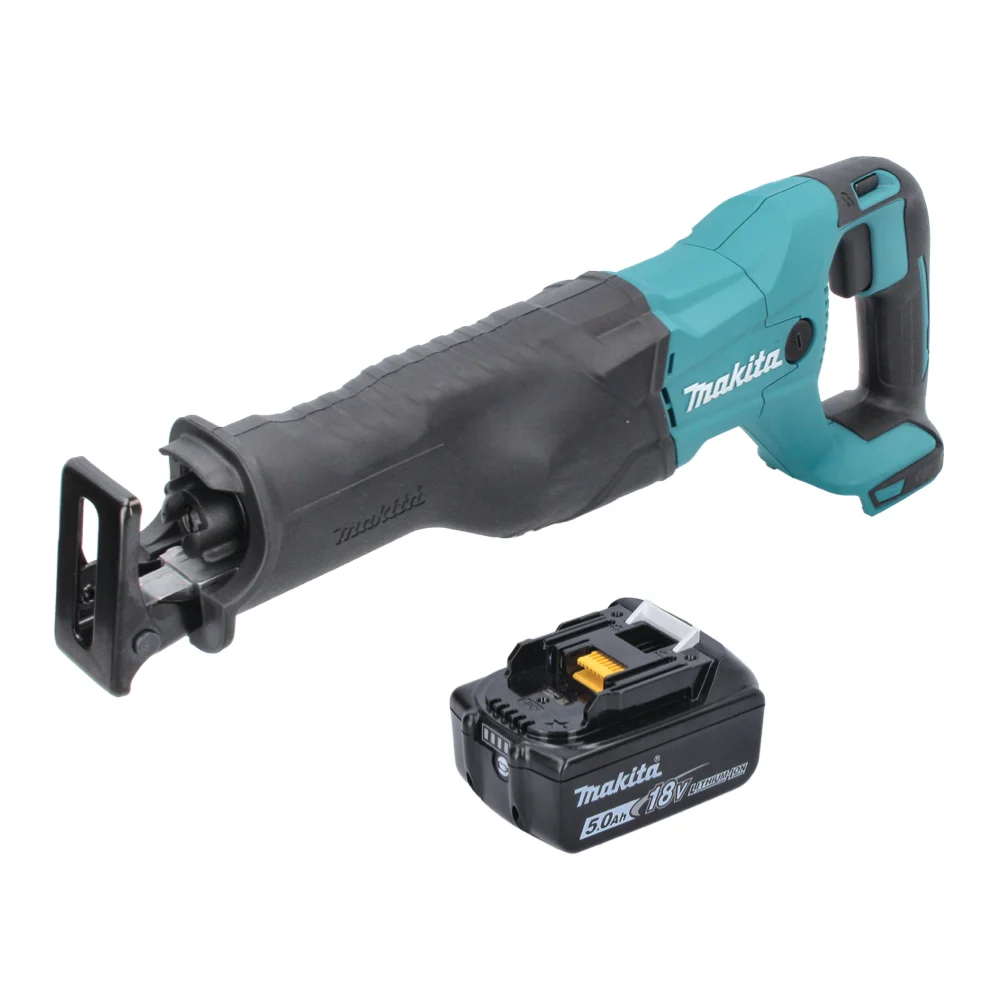 Akumulatorowa pilarka szablasta Makita DJR 186 T1 18 V + 1x akumulator 5,0 Ah - bez ładowarki