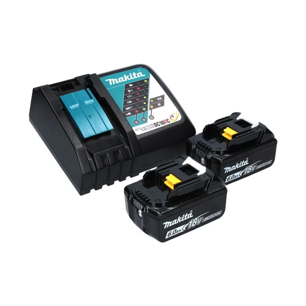 Akumulatorowa wiertarko-wkrętarka Makita DDF 451 RGJ 18 V 80 Nm + 2x akumulator 6,0 Ah + ładowarka + Makpac