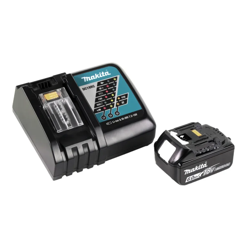 Akumulatorowa wiertarko-wkrętarka udarowa Makita DHP 482 RG1 18 V 62 Nm + 1x akumulator 6,0 Ah + ładowarka