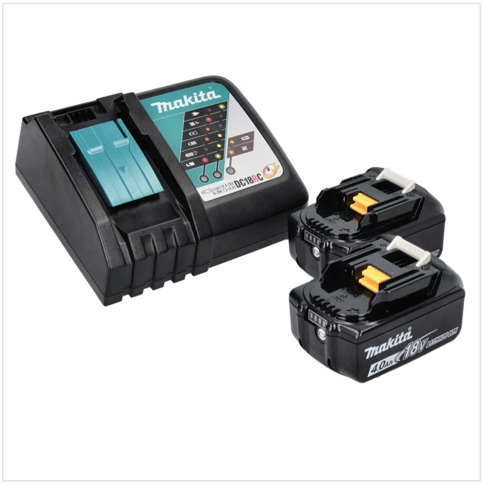 Akumulatorowa wiertarko-wkrętarka udarowa Makita DHP 482 RM 18 V 62 Nm + 2x akumulator 4,0 Ah + ładowarka