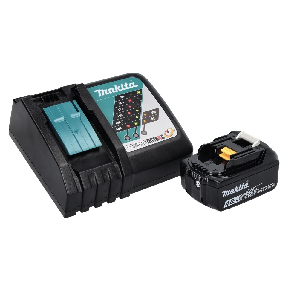 Akumulatorowe narzędzie wielofunkcyjne Makita DTM 52 RM1J 18 V Starlock Max Brushless + 1x akumulator 4,0 Ah + ładowarka +...