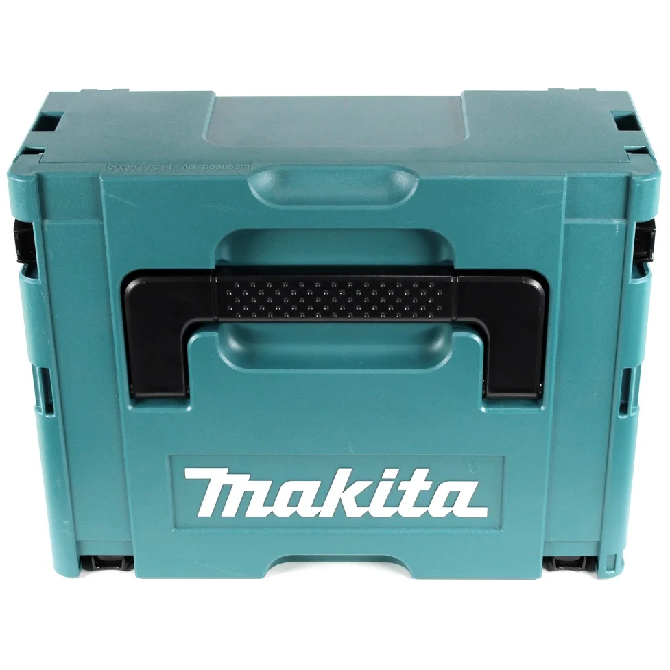 Akumulatorowe nożyce do blachy Makita DJS 161 RT1J 18 V Li-Ion w zestawie Makpac + 1 x akumulator 5,0 Ah + ładowarka