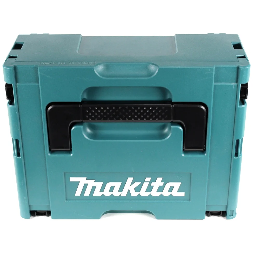 Akumulatorowe nożyce do blachy Makita DJS 161 RM1J 18 V Li-Ion w zestawie Makpac + 1 akumulator 4,0 Ah + ładowarka