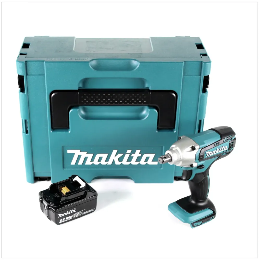 Akumulatorowy klucz udarowy Makita DTW 190 F1J 18V 190Nm + 1x akumulator 3.0Ah + Makpac - bez ładowarki