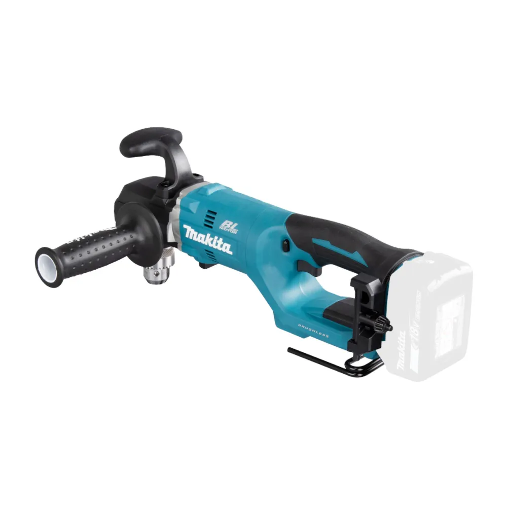 Makita DDA 450 STK akumulatorowa wiertarko-wkrętarka kątowa 18 V 70 Nm bezszczotkowa + 2x akumulator 5,0 Ah + ładowarka +...