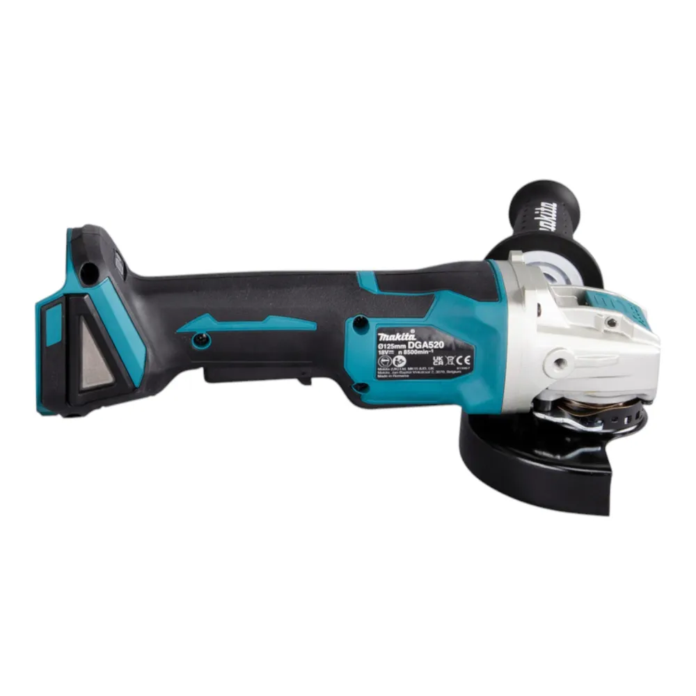 Makita DGA 520 M1X1 Akumulatorowa szlifierka kątowa 18 V 125 mm X-LOCK Bezszczotkowa + 1x akumulator 4,0 Ah - bez ładowarki